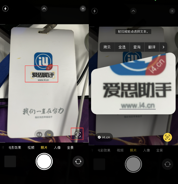 兴宁苹果手机维修分享升级iOS 16后如何通过相机翻译文本 