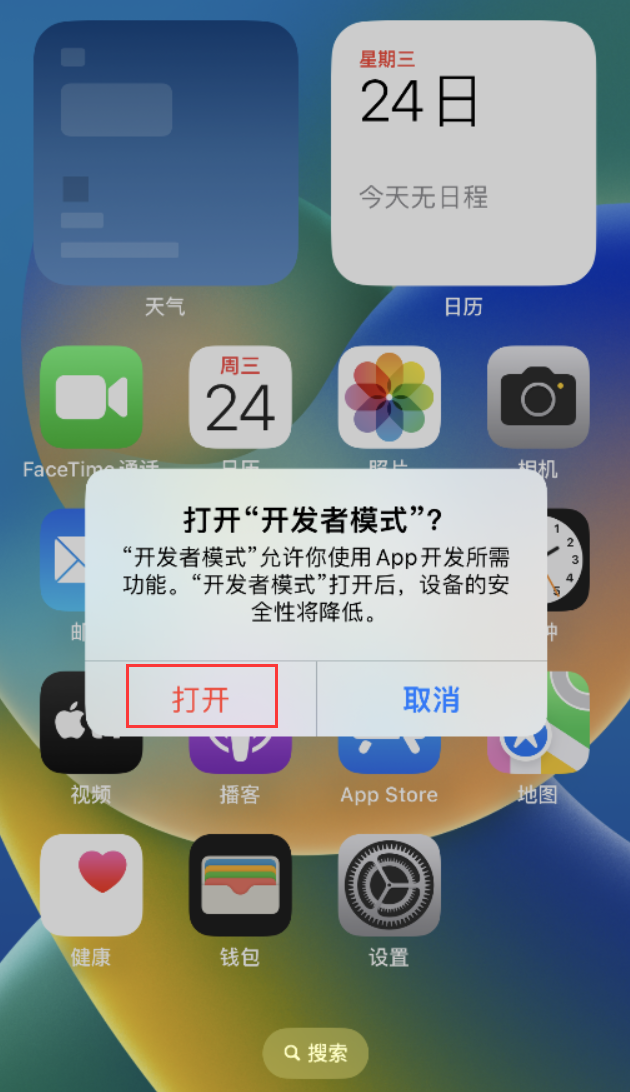 兴宁苹果手机维修分享如何打开开发者模式 