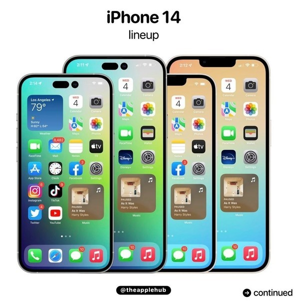 兴宁苹果14维修分享iPhone 14全家福 